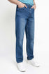 The Mid Wash Tapper Fit Jeans